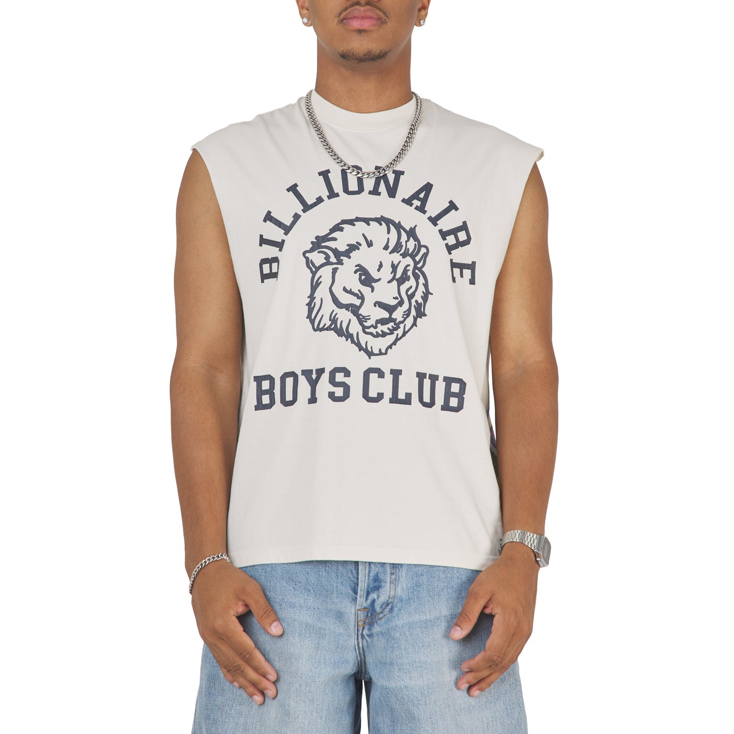 Memories Sleeveless Tee | Whisper White