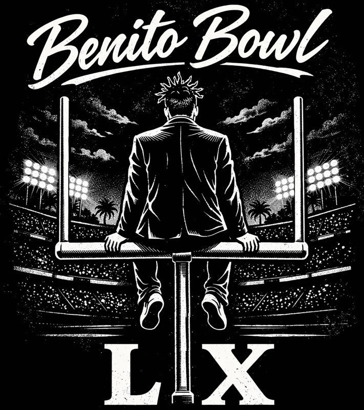 Benito Bowl LX White - STK07576 (DTF Transfers)