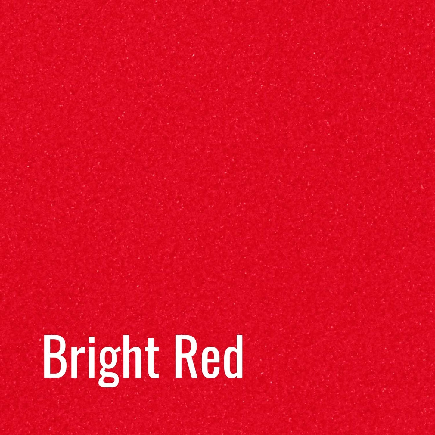 15" Bright Red - Siser StripFlock Pro Heat Transfer Vinyl (HTV)