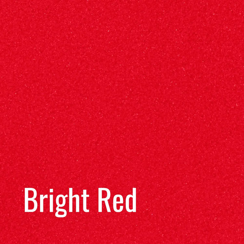 15" Bright Red - Siser StripFlock Pro Heat Transfer Vinyl (HTV)