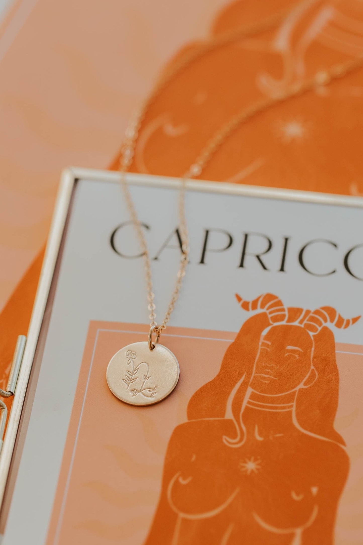 Capricorn In Bloom Necklace