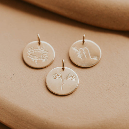 Zodiac In Bloom Charm