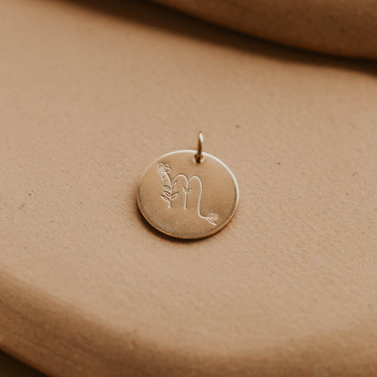 Zodiac In Bloom Charm