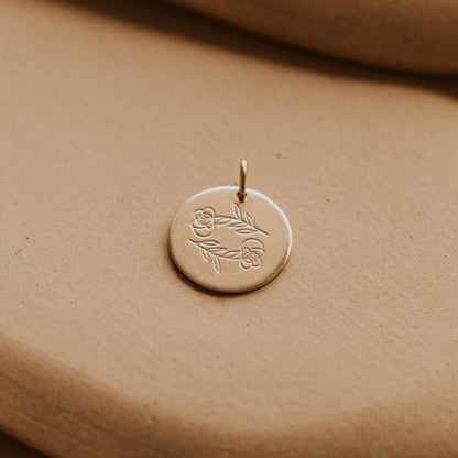 Zodiac In Bloom Charm