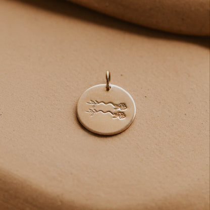 Zodiac In Bloom Charm