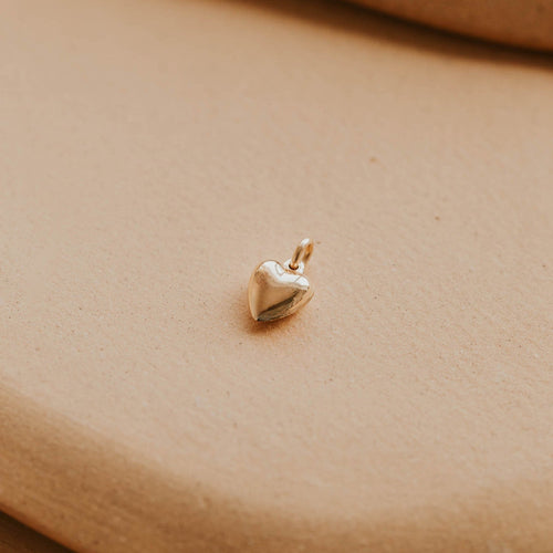 Puff Heart Charm