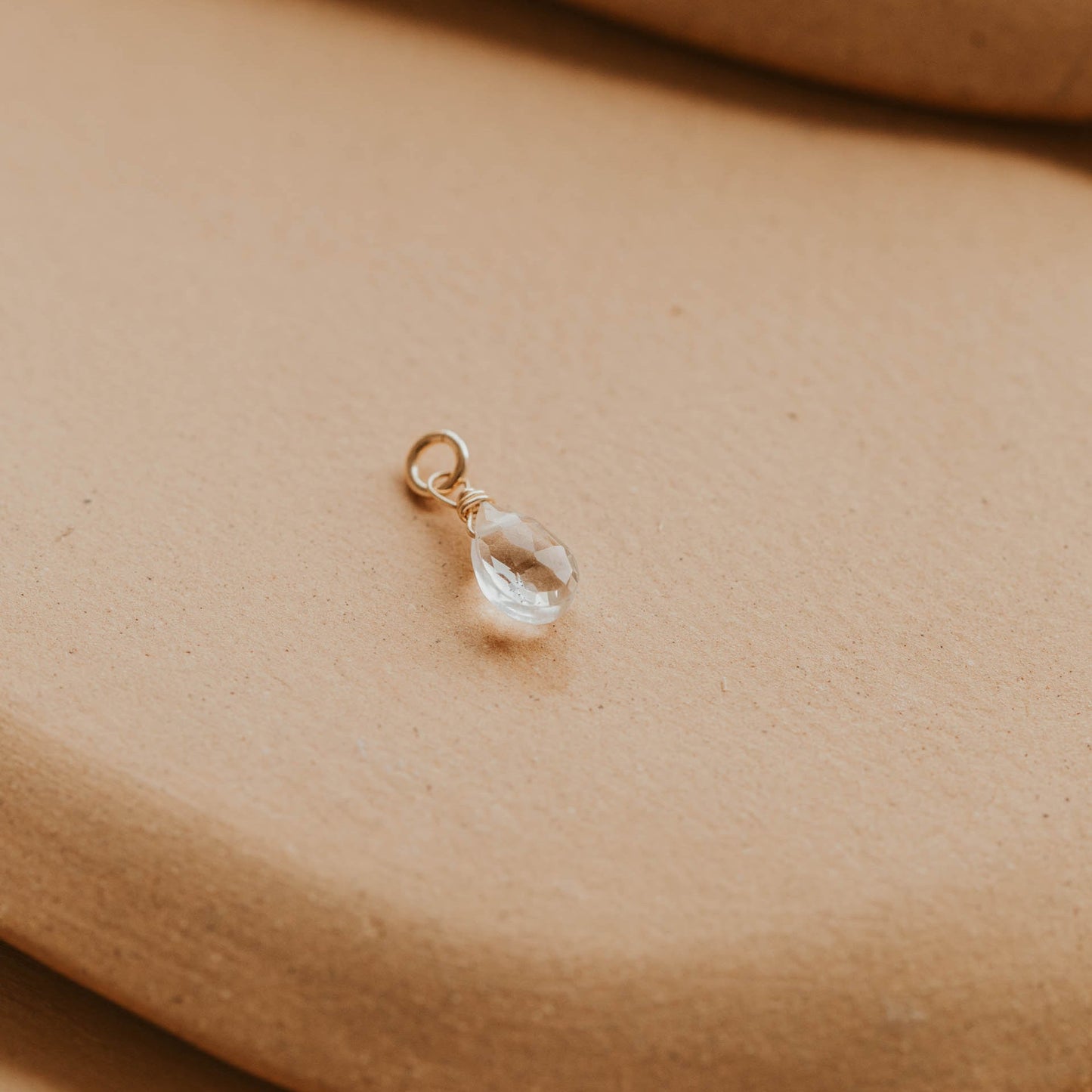 Crystal Quartz Charm