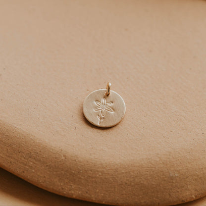 Birth Flower In Bloom Charm