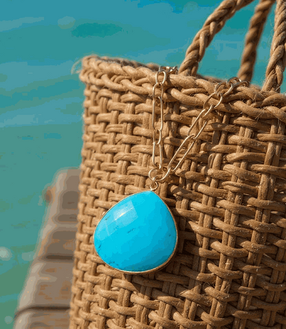 Turquoise Pendant Necklace