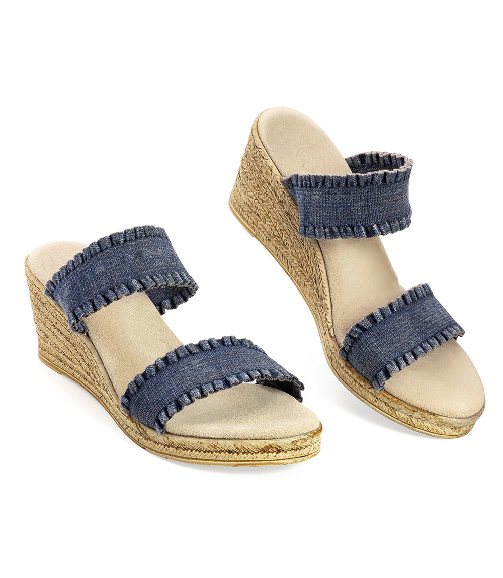 Charleston Shoe Co. Dorset Woven Strap Sandals