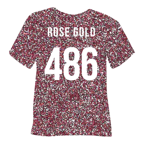 486 Rose Gold POLI-FLEX® PEARL GLITTER HTV