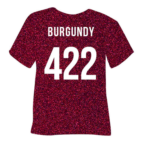 422 Burgundy POLI-FLEX® PEARL GLITTER HTV