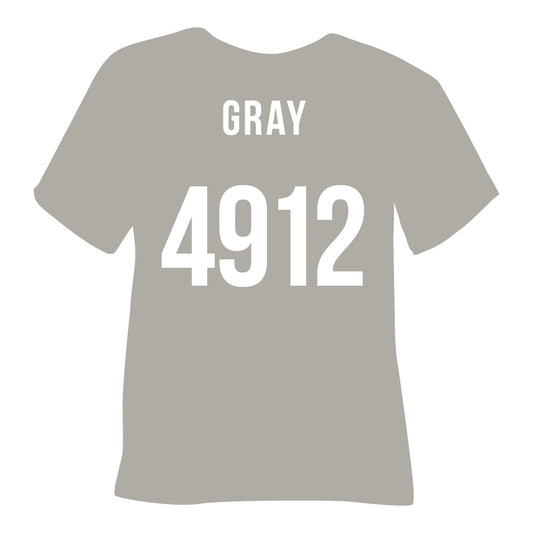 4912 Grey ThermoFlex Plus HTV (Poli-Flex Turbo)