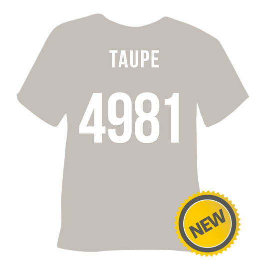 4981 Taupe ThermoFlex Plus HTV (Poli-Flex Turbo)