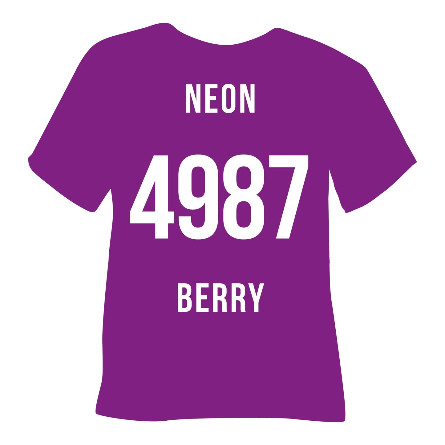 4987 Neon Berry Poli-Flex Turbo HTV