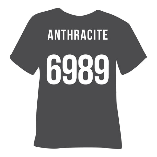 6989 Anthracite ThermoFlex Plus HTV (Poli-Flex Turbo)