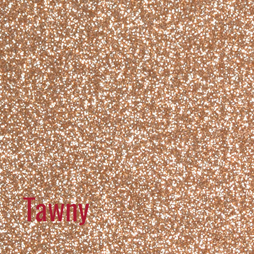 12" Tawny - Siser Glitter Heat Transfer Vinyl (HTV)