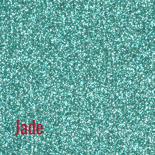 20" Jade Siser Glitter Heat Transfer Vinyl (HTV)