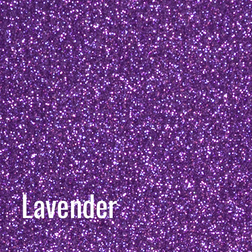 12" Lavender - Siser Glitter Heat Transfer Vinyl (HTV)