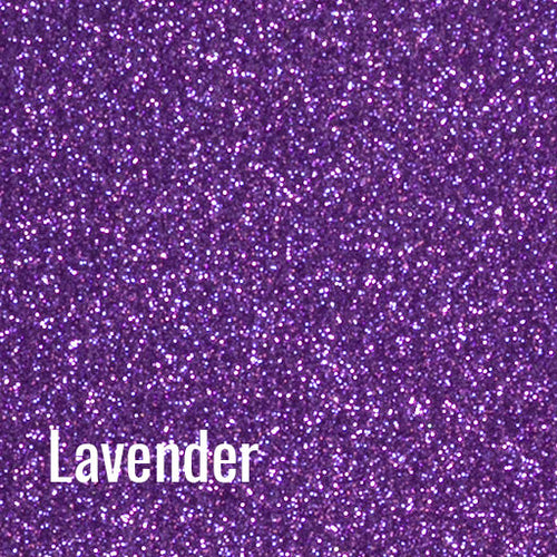 12" Lavender - Siser Glitter Heat Transfer Vinyl (HTV)
