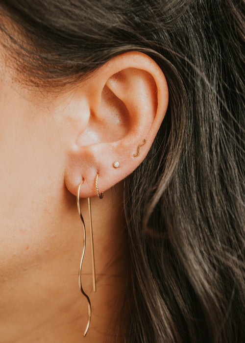 Waves Earring Set - Gold