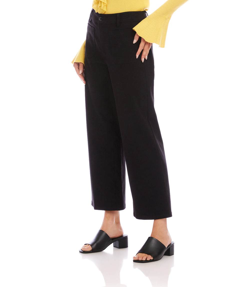 Lauren Patch Pocket Cropped Pants
