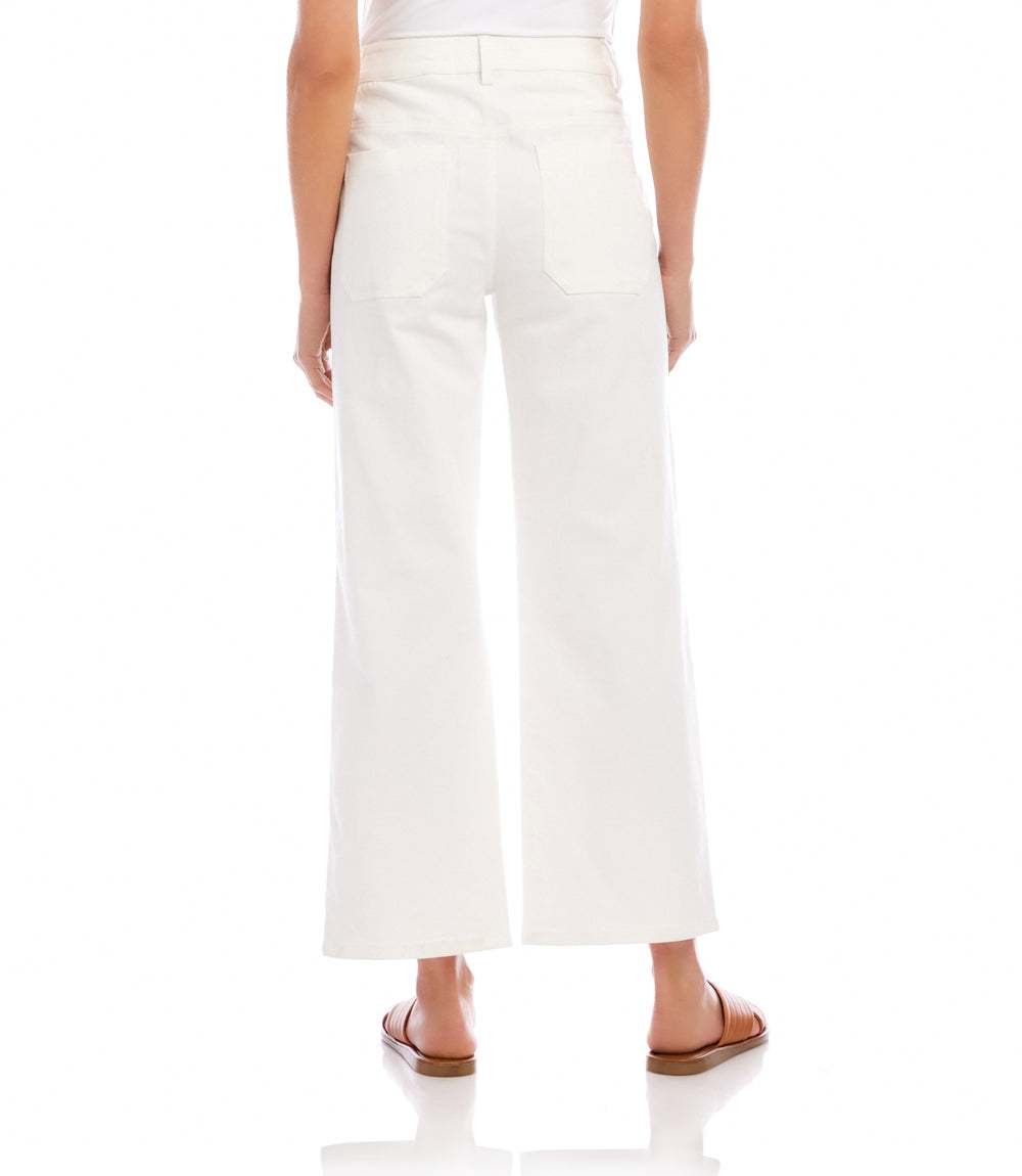 Lauren Patch Pocket Cropped Pants