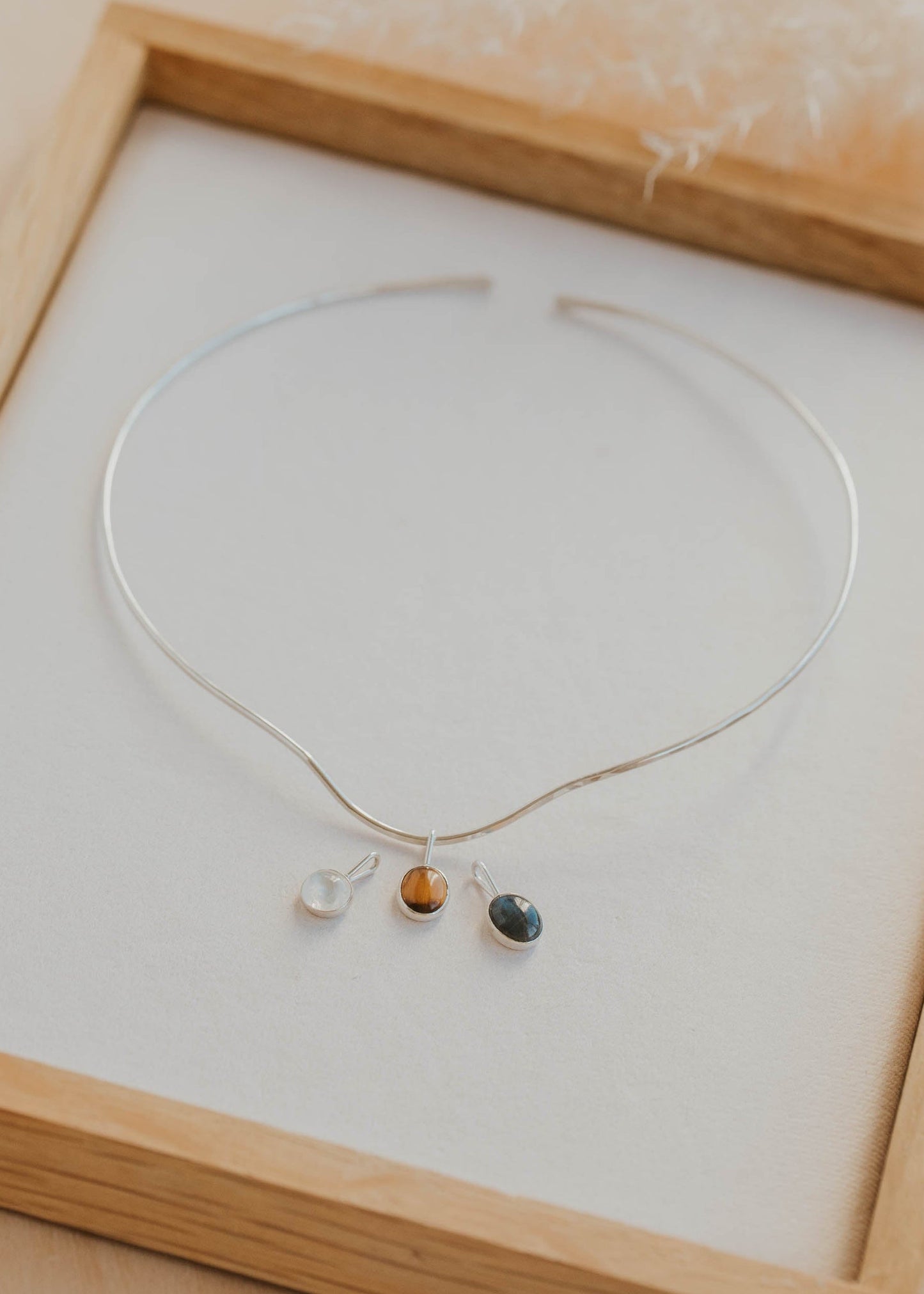 Rowan Neck Cuff Set - Silver