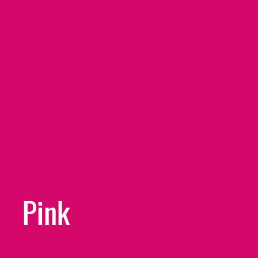12" Pink - Siser EasyWeed Heat Transfer Vinyl (HTV)