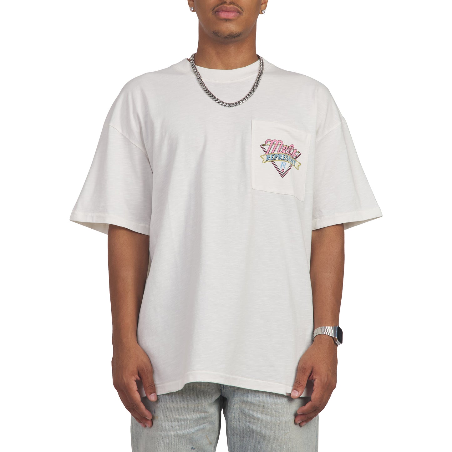 Mel's Diner Tee | Flat White