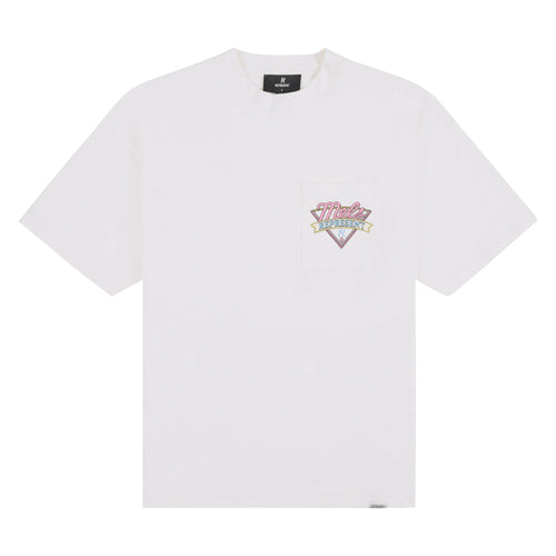 Mel's Diner Tee | Flat White