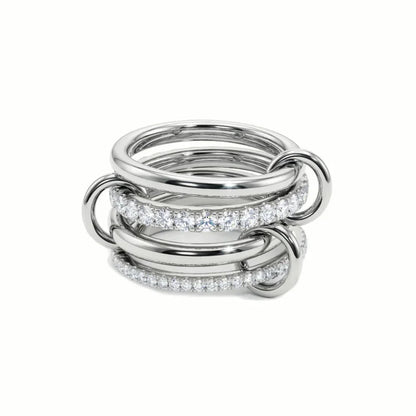 Becca Stacked Diamond Ring
