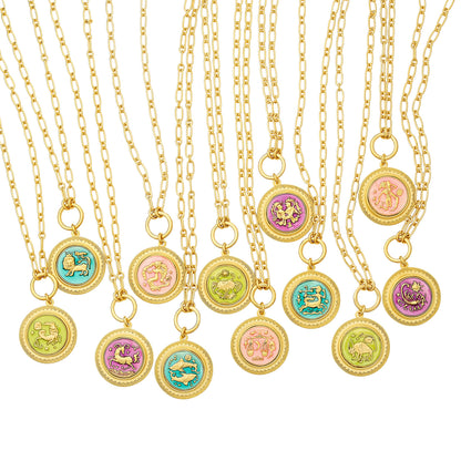 Sun Sign Necklace