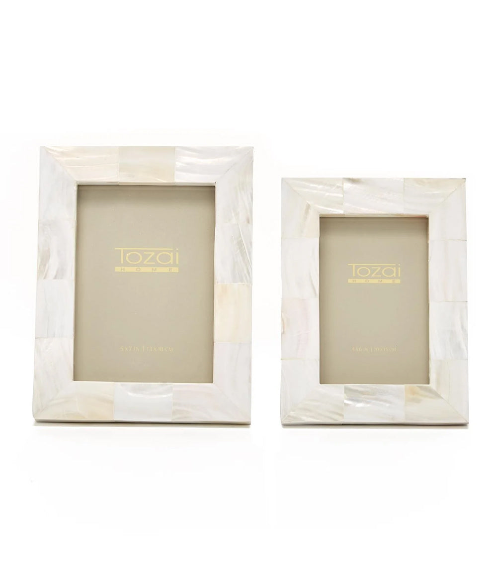 Mother Of Pearl Picture Frame, 5" x 7"