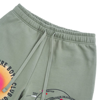 Aura Sweatshort | Oil Green