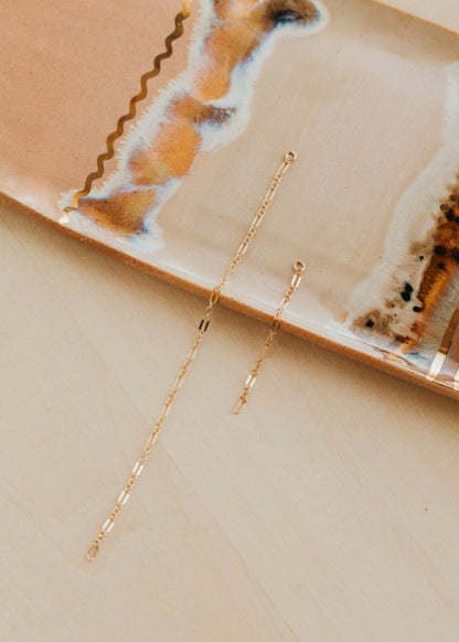 Lace Chain Drop