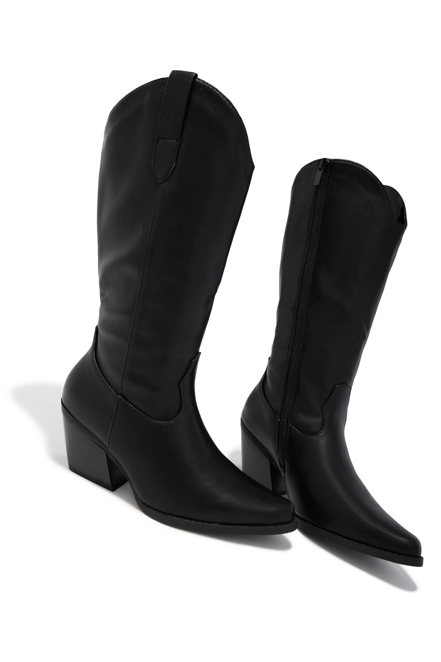 Festival Forever Cowgirl Boots - Black