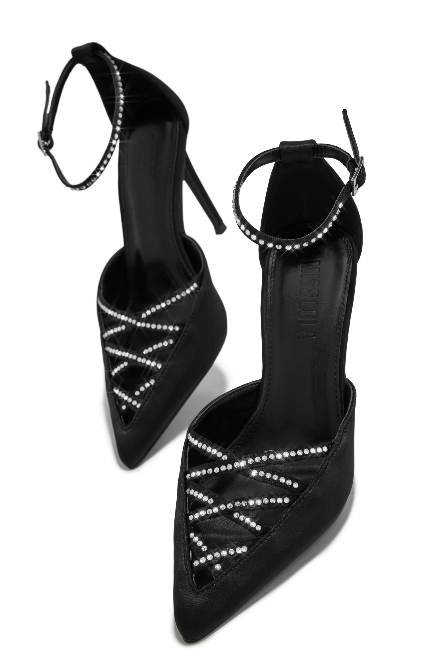 Tanalee Embellished High Heel Pumps - Black