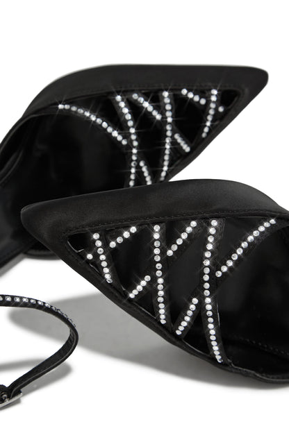 Tanalee Embellished High Heel Pumps - Black