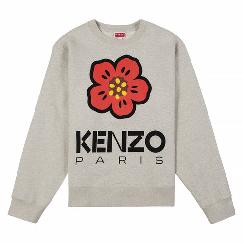 Boke Flower Sweatshirt | Pale Grey