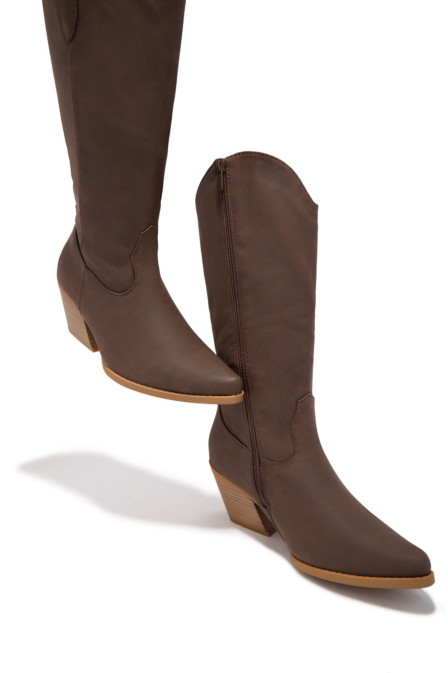 Festival Forever Cowgirl Boots - Brown