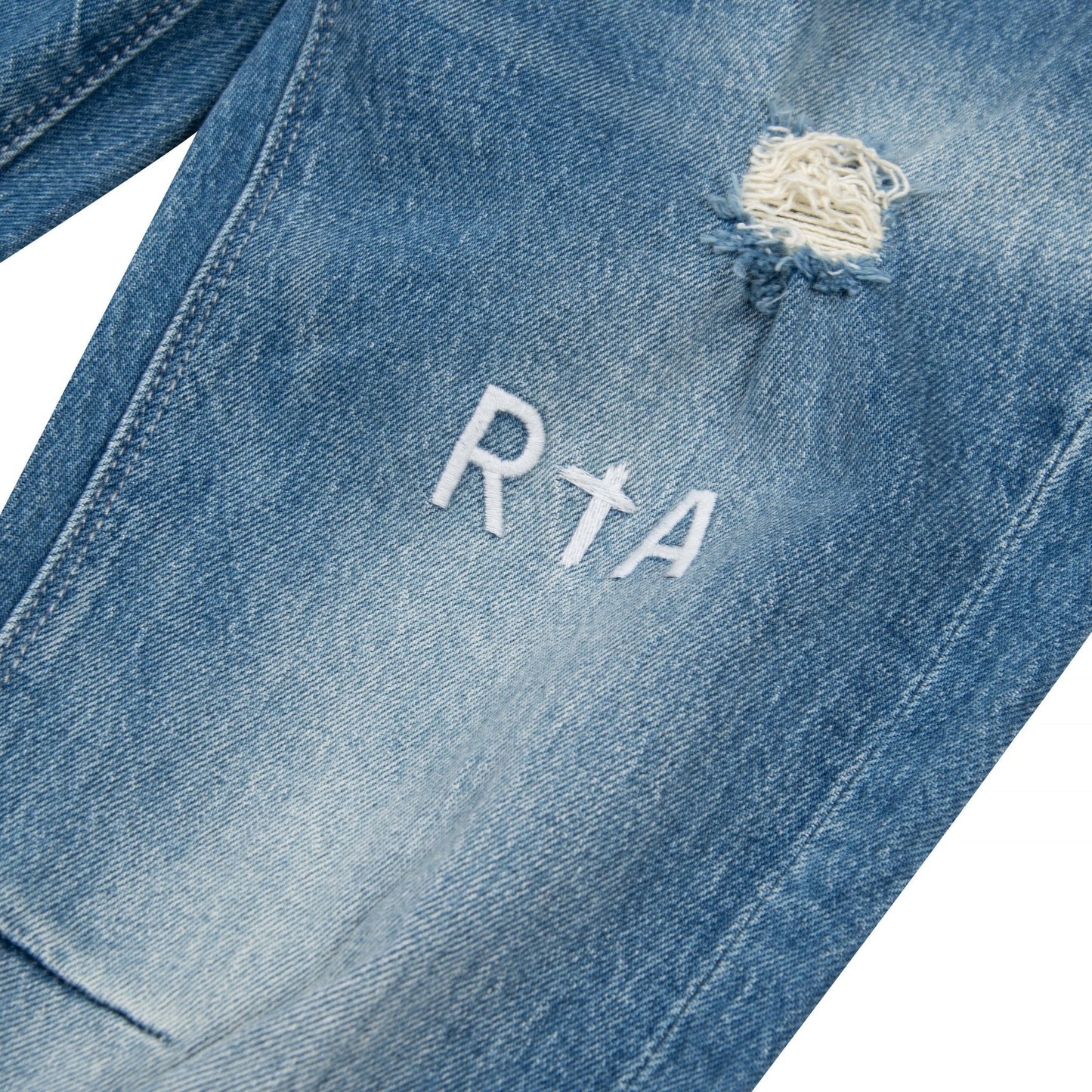 Clayton Ripped Denim Blue