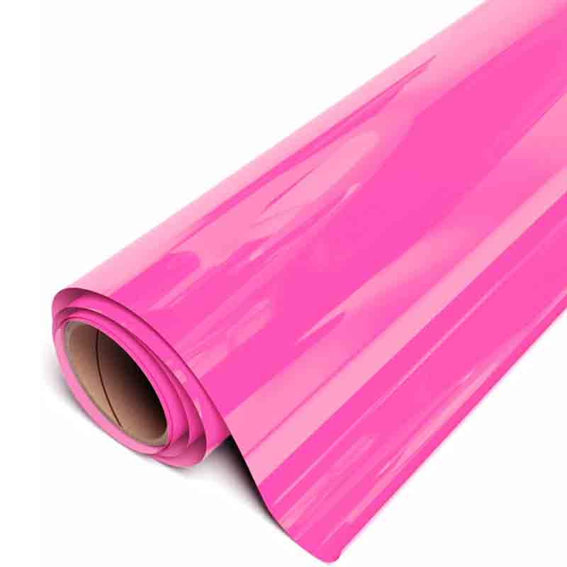 12" Fluorescent Pink - Siser EasyWeed Heat Transfer Vinyl (HTV)
