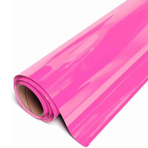 12" Fluorescent Pink - Siser EasyWeed Heat Transfer Vinyl (HTV)