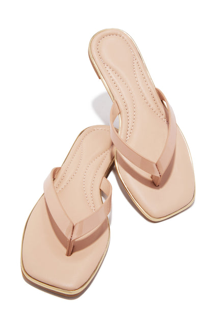 Lani Thong Sandals - Nude