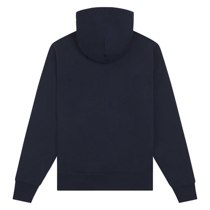 Novelty Embroidered Hoodie | Navy