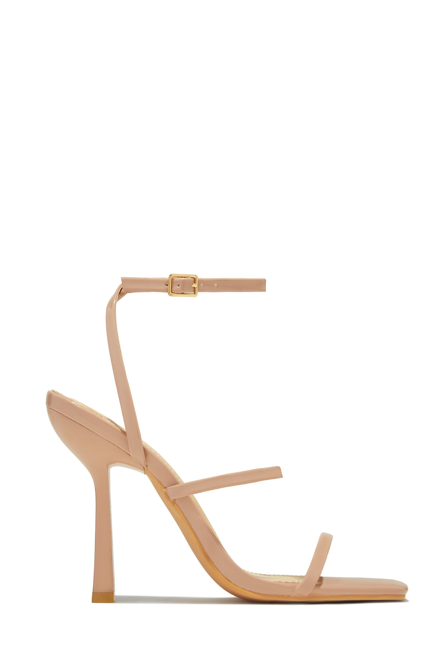 Jenny Single Sole High Heels - Nude