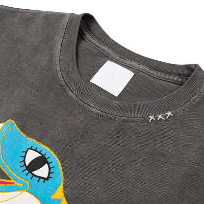 Paradise Snake Tee | Jet Black
