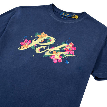 Petals Tee | Navy