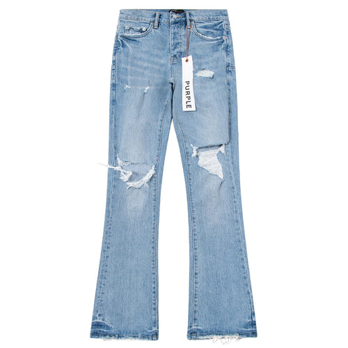Ripped Flared Denim